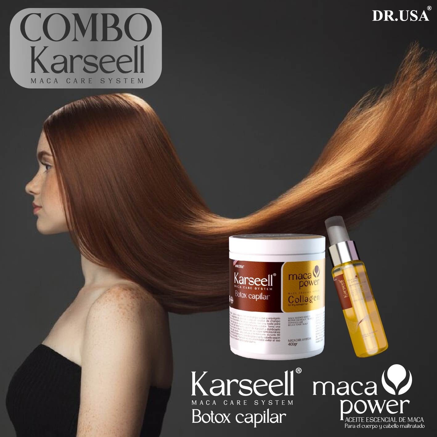 Combo KARSEELL (Mascarilla + Aceite de Argán)