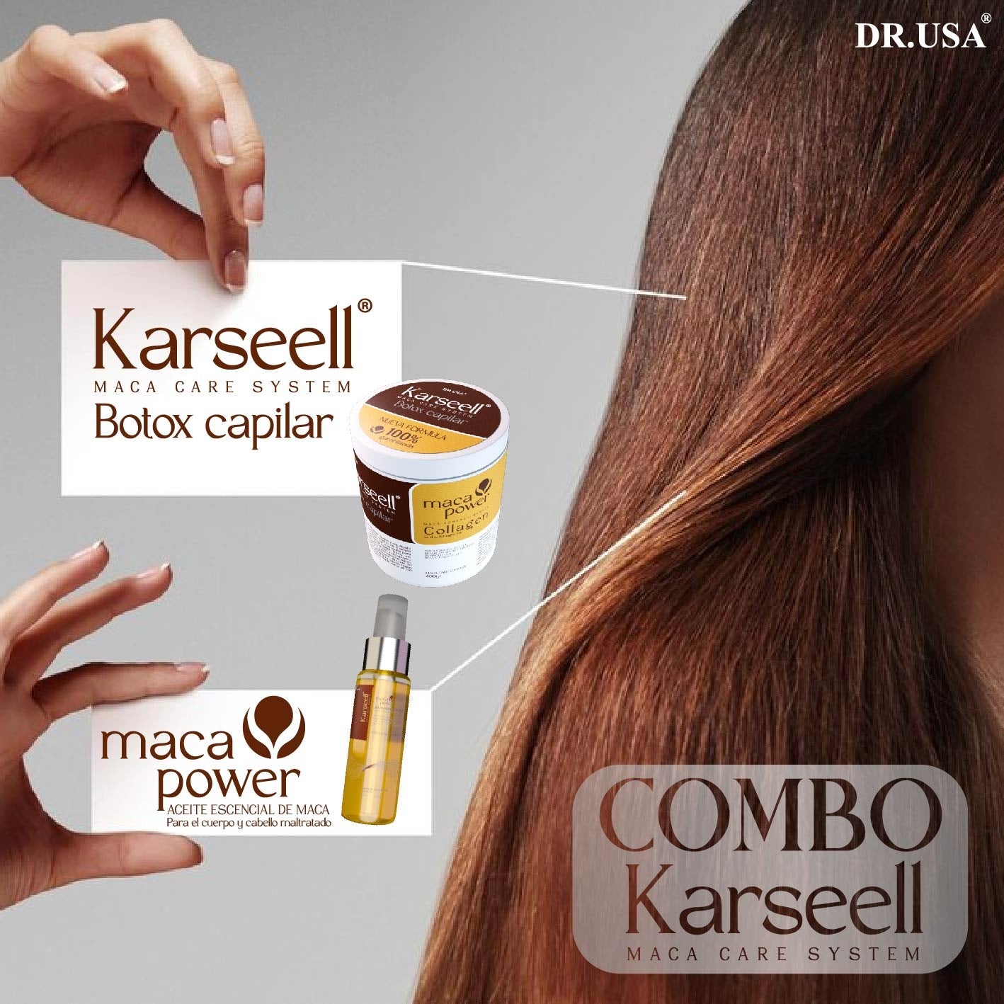 Combo KARSEELL (Mascarilla + Aceite de Argán)