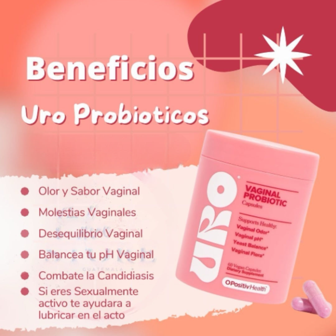 Probiótico vaginal URO