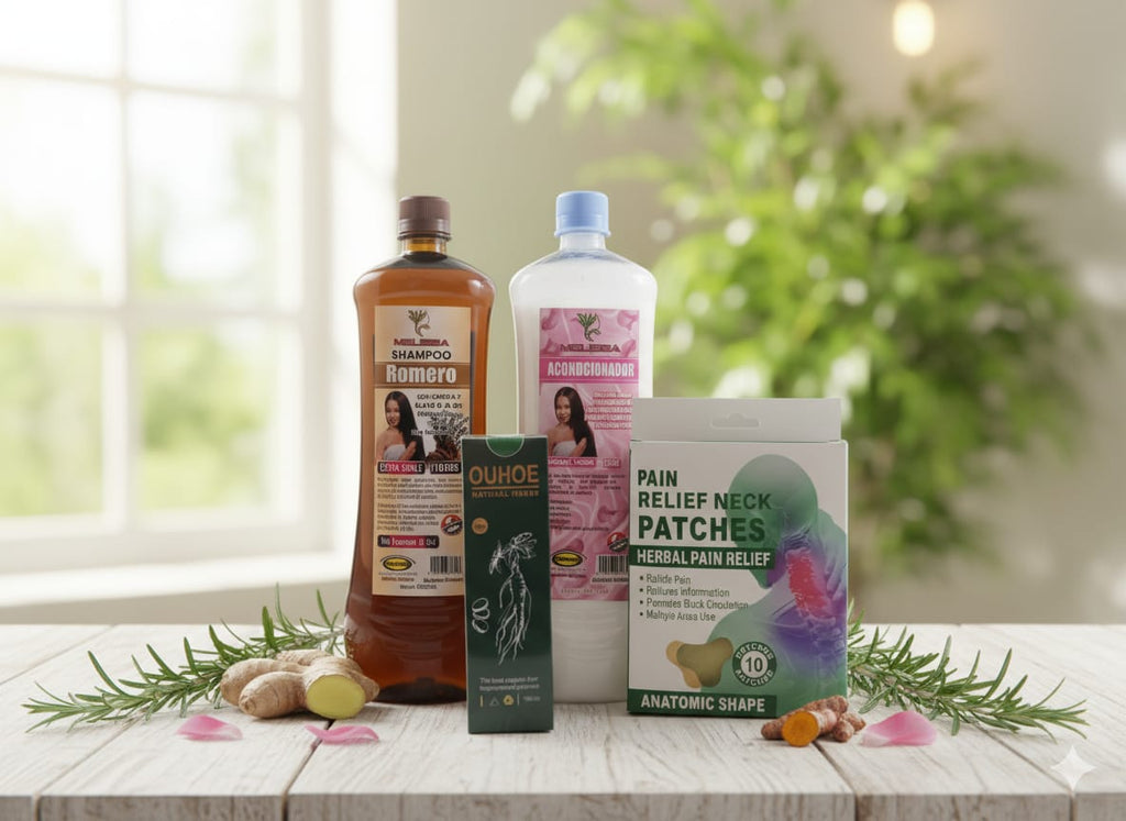 Shampoo + Acondicionador + Tónico + Parche